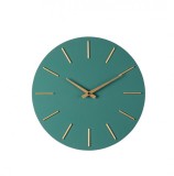 Cumpara ieftin Ceas perete verde auriu Time Line 40x5 cm