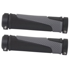 Mansoane - strike inele blocare din aluminiu - tpr forma egonomica - bi-color (negru - gri) -