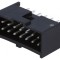 Soclu dreptunghiular tată 2,54mm 14 PIN THT