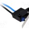 Micro&icirc;ntrerupător SNAP ACTION OMRON 0,1A/125VAC 2A/12VDC cu manetă