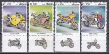 Angola 2019 - Motociclete, Serie cu Tapsuri, MNH