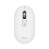 Mouse Wireless Trust Seron Slim Multi, 3200 dpi, 7 Butoane, Alb