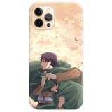 Husa compatibila cu Apple iPhone 11 Pro Attack on Titan, Silicon, TPU, Viceversa, Transparent, Carcasa