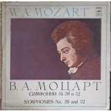 Disc vinil, LP. SYMPHONIES NR.39 SI 32-W.A. MOZART-256545