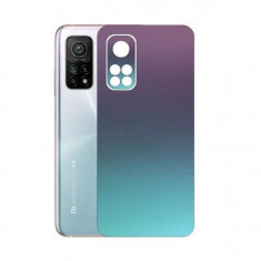 Set Folii Skin Acoperire 360 Compatibile cu Xiaomi Mi 10T Pro (2 Buc) - ApcGsm Wraps Chameleon Lavanda Blue