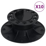 vidaXL Picioare pentru podea reglabile, 10 buc., 60-88 mm 149009