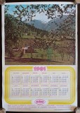 NI359 Calendar de perete ADAS 1981