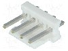 Conector 4 pini, pas pini 3.96mm, serie MTA-156, dispunere 1x4, TE Connectivity - 640445-4