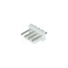 Conector 4 pini, pas pini 3.96mm, serie MTA-156, dispunere 1x4, TE Connectivity - 640445-4