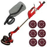Cumpara ieftin Masina de slefuit pereti telescopica 1250W, 225mm, lumina led, 2m, sac colector, smirghel rezerva, (girafa) Campion Profeiossional CMP0927
