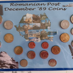 M1 Set monede Romania - post Decembrie 1989