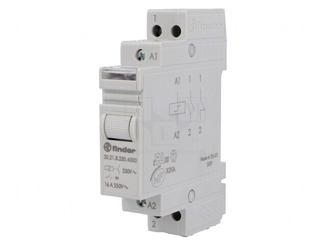 Releu bistabil impulsuri NO 16A IP20