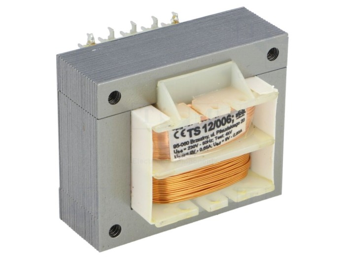 Transformator de alimentare 12VA 230V AC 9V
