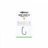 CARLIG KORDA BASIX WIDE GAPE BARBLESS NR.2 10BUC/PLIC