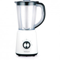 Blender Tesla BL201W, 500W, 1,5L, 2 viteze + functie Pulse, Alb