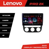 Navigatie VW Golf 5 2004-2010 clima automatica Android radio gps internet 8 core QLED 2K 4+64 360 Lenovo