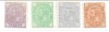 Lp 49 Cifra in 4 colturi MNH, Nestampilat
