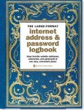 Celestial Large-Format Internet Address &amp; Password Logbook