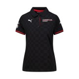 Porsche Motorsport tricou polo de damă official Teamline Replica black 2025 - XL