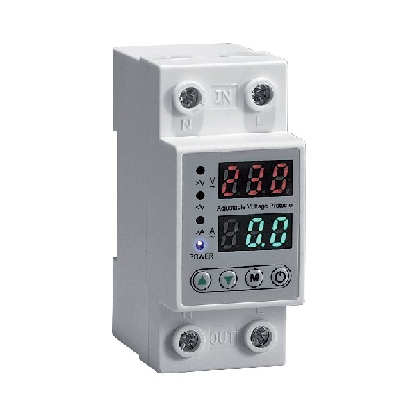 Releu monofazic digital monitorizare tensiune MN4 Elmark 41906