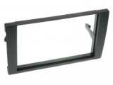 Rama Radio 2DIN ACV Audi A4 B6 B7 (8E/8H) 2000-2009, Seat Exeo (3R) 2009&gt;, Negru, Adaptor Montaj Navigatie Auto, 281320-18