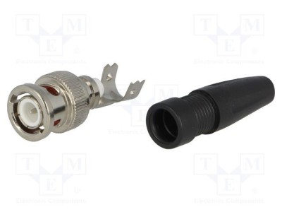 Conector BNC mufă tată 50&amp;Omega; cu şurub NINIGI foto