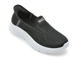 Cumpara ieftin Pantofi sport SKECHERS negri, GO WALK FLEX, din material textil