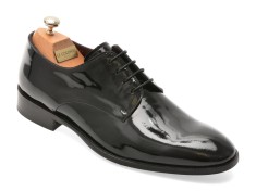 Pantofi eleganti LE COLONEL negri, 49817, din piele naturala lacuita