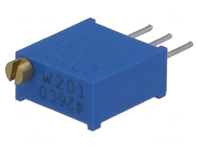 Potentiometru Multitura 200&Omega; 500mW THT &plusmn;10%