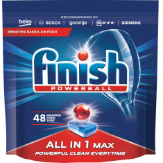 Detergent de vase pentru masina de spalat FINISH ALL IN 1 MAX, 48 tablete