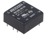 Convertor DC/DC 30W 36-75V la 12V RECOM REC30K