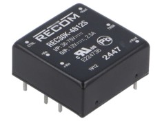 Convertor DC/DC 30W 36-75V la 12V RECOM REC30K