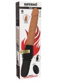 Vibrator Realist cu Dubla Impingere Inferno Hidden Desire, Natural - 17 Variatii
