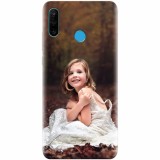 Husa silicon pentru Huawei P30 Lite, Girl In Wedding Dress Atest Autumn