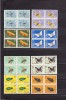 ROMANIA 1964 LP 580 INSECTE DIN FAUNA TARII NOASTRE BLOCURI 4 TIMBRE MNH, Nestampilat