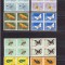 ROMANIA 1964 LP 580 INSECTE DIN FAUNA TARII NOASTRE BLOCURI 4 TIMBRE MNH
