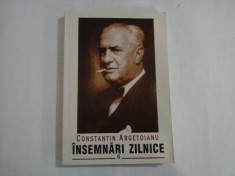 INSEMNARI ZILNICE vol. VI (1 ianuarie - 30 iunie 1939) - CONSTANTIN ARGETOIANU