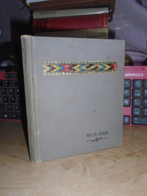 ST. O. IOSIF - PATRIARHALE ( POESII ) , ED. 1-A , H. STEINBERG , BUCURESCI ,1901 foto