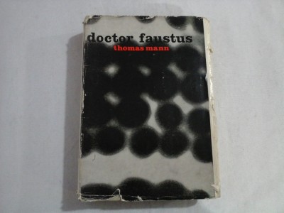 DOCTOR FAUSTUS - THOMAS MANN -1966 foto