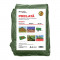 Prelata cu ochiuri de prindere 120g/m2 verde 6x12m Breckner Germany