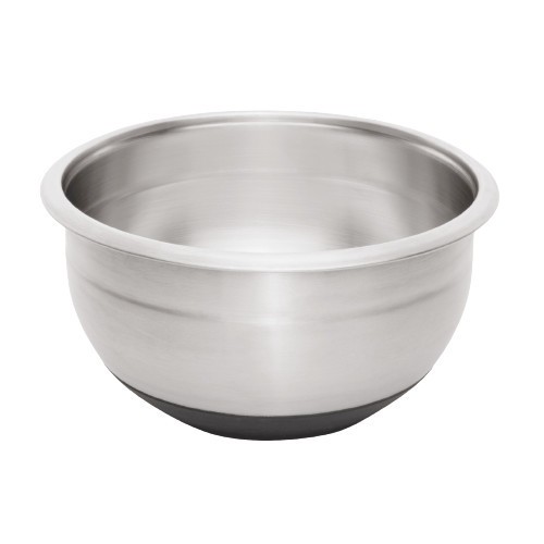 Bol inox bucatarie, 5 litri, cu baza antialunecare - mixing bowl