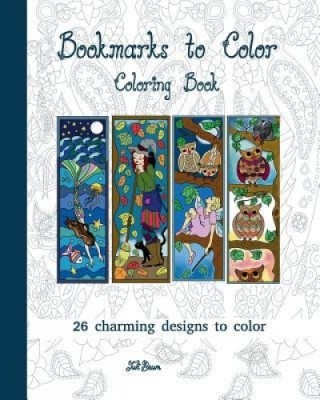 Bookmarks to Color: 26 Charming Designs to Color foto