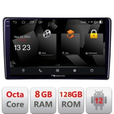 Navigatie Renault Trafic 2008-2012 Android Octa Core Qualcomm 2K Qled 8+128 DTS DSP 360 4G Optical CarStore Technology foto