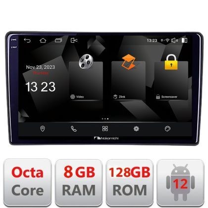 Navigatie Renault Trafic 2008-2012 Android Octa Core Qualcomm 2K Qled 8+128 DTS DSP 360 4G Optical CarStore Technology