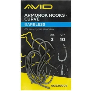 Carlige AVID Armorok Hooks Curve Barbless, Nr.8, 10buc/pac foto