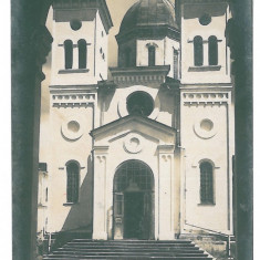 4495 - BISTRITA, Valcea, Monastery, Romania - old postcard, real PHOTO - unused