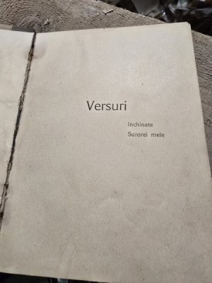 Versuri inchinate surorii mele - Ana Conta-Kernbach foto