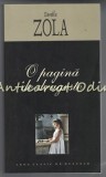 O Pagina De Dragoste - Emile Zola, Leda, 2006, Romana, 443 pagini