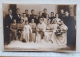 Fotografie de nuntă interbelică 1937 &ndash; Atelier Foto Iosefovici Giurgiu &ndash; grup cu militari