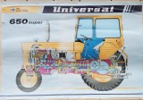 Universal 650, Plansa didactica - Uzina Tractorul Brasov